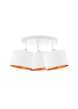 Nowoczesna lampa sufitowa 3-punktowa DAKOTA GOLD ze sklepu Lysne w kategorii Lampy sufitowe - zdjęcie 181838058