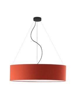 Duża lampa wisząca do salonu PORTO fi - 80 cm - kolor rdzawy ze sklepu Lysne w kategorii Lampy wiszące - zdjęcie 181838097