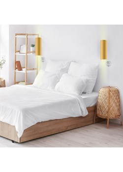 Designerski kinkiet do sypialni NEWADA z musztardowym abażurem ze sklepu Lysne w kategorii Lampy ścienne - zdjęcie 181838728
