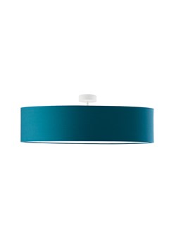 Okrągła lampa przysufitowa GRENADA  fi - 80 cm - kolor morski ze sklepu Lysne w kategorii Lampy sufitowe - zdjęcie 181839095