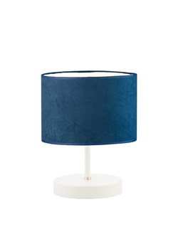 Mała lampka biurkowa z welurowym abażurem AWINION VELUR ze sklepu Lysne w kategorii Lampy stołowe - zdjęcie 181839105