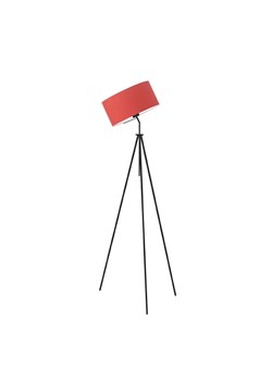 Lampa podłogowa czarno-czerwona MALMO ze sklepu Lysne w kategorii Lampy podłogowe - zdjęcie 181839245