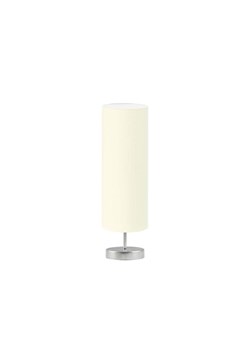 Kremowa lampka nocna stołowa dekoracyjna tuba SYDNEY ze sklepu Lysne w kategorii Lampy stołowe - zdjęcie 181839685