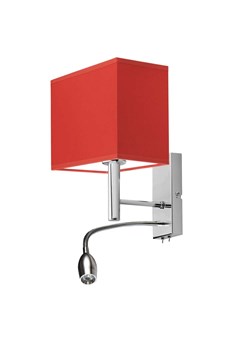 Funkcjonalny kinkiet z włącznikiem ZIBO ze sklepu Lysne w kategorii Lampy ścienne - zdjęcie 181840125