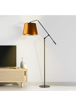 Miedziana lampa podłogowa w stylu loftowym FOYA MIRROR ze sklepu Lysne w kategorii Lampy podłogowe - zdjęcie 181840378