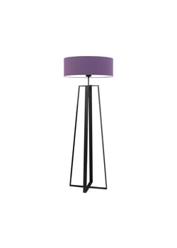 Czarno-fioletowa lampa podłogowa w stylu vintage MOSS ze sklepu Lysne w kategorii Lampy podłogowe - zdjęcie 181840656
