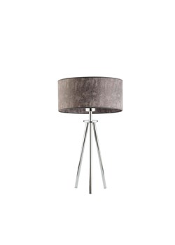 Designerska lampa stołowa do salonu na metalowym trójnogu  ALTA ze sklepu Lysne w kategorii Lampy stołowe - zdjęcie 181840799