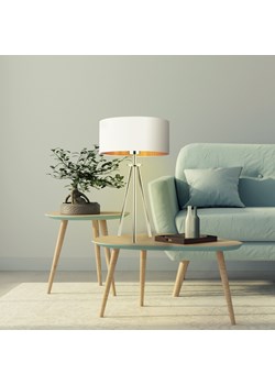 Lampa stołowa do salonu w stylu glamour ALTA GOLD ze sklepu Lysne w kategorii Lampy stołowe - zdjęcie 181841189
