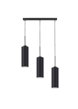 Potrójna lampa wisząca do jadalni BORNEO w klasycznej czerni ze sklepu Lysne w kategorii Lampy wiszące - zdjęcie 181842186