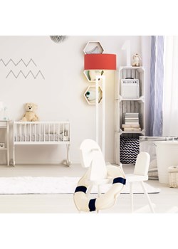 Nowoczesna lampa podłogowa w kolorze biało-czerwonym KALIFORNIA ze sklepu Lysne w kategorii Lampy podłogowe - zdjęcie 181842229