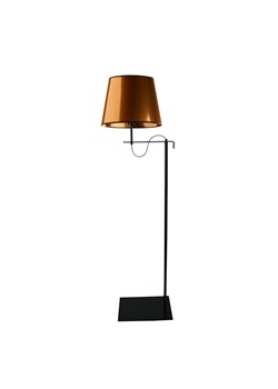 Lampa stojąca czarno-miedziana BATA MIRROR ze sklepu Lysne w kategorii Lampy podłogowe - zdjęcie 181843925
