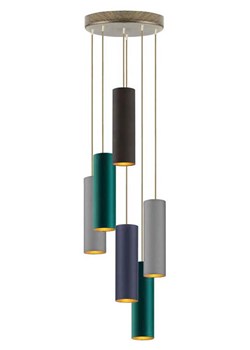 Lampa wisząca do salonu MONACO GOLD ze sklepu Lysne w kategorii Lampy wiszące - zdjęcie 181844128