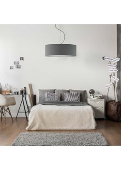 Lampa wisząca w stylu skandynawskim HAJFA fi - 50 cm - kolor szary stalowy ze sklepu Lysne w kategorii Lampy wiszące - zdjęcie 181844427