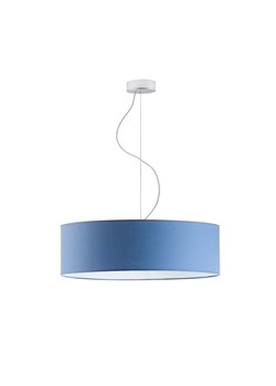 Lampa wisząca dla dzieci z niebieskim abażurem HAJFA fi - 60 cm - kolor niebieski ze sklepu Lysne w kategorii Lampy dziecięce - zdjęcie 181844429