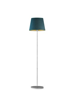 Lampa podłogowa z welurowym abażurem ze złotym wnętrzem VASTO VELUR ze sklepu Lysne w kategorii Lampy podłogowe - zdjęcie 181845565