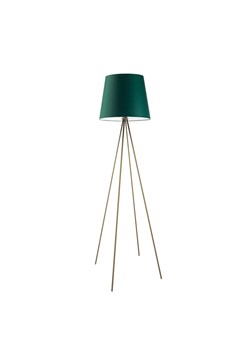 Złota lampa stojąca do sypialni w stylu urban jungle PANAMA ze sklepu Lysne w kategorii Lampy podłogowe - zdjęcie 181845708