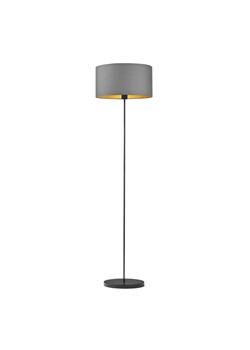Szara lampa podłogowa w stylu glamour WERONA GOLD ze sklepu Lysne w kategorii Lampy podłogowe - zdjęcie 181845905