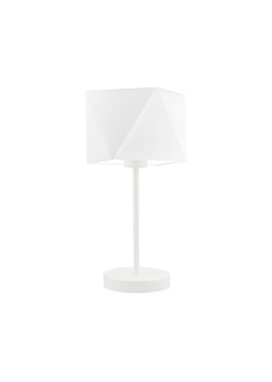 Biała lampa stołowa do sypialni WUHU ze sklepu Lysne w kategorii Lampy stołowe - zdjęcie 181845945