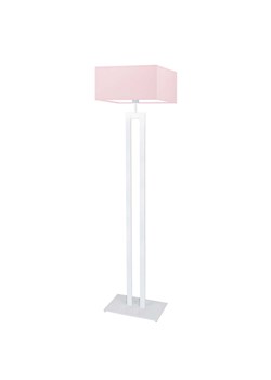Biała lampa stojąca dla dzieci TORONTO z różowym abażurem ze sklepu Lysne w kategorii Lampy dziecięce - zdjęcie 181846396