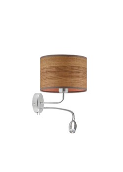 Nowoczesny kinkiet do sypialni LED CAPRI ECO z włącznikami ze sklepu Lysne w kategorii Lampy ścienne - zdjęcie 181846915
