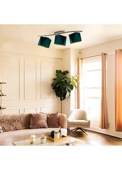 Lampa sufitowa na listwie FARGO GOLD ze sklepu Lysne w kategorii Lampy sufitowe - zdjęcie 181847237