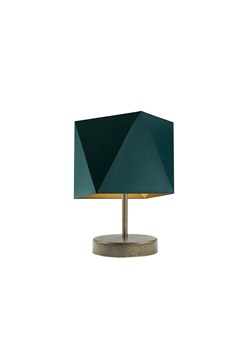 Złoto-zielona lampka nocna w stylu urban jungle PASADENA GOLD ze sklepu Lysne w kategorii Lampy stołowe - zdjęcie 181847498