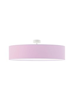 Designerska lampa sufitowa dla dzieci GRENADA  fi - 80 cm - kolor jasny fioletowy ze sklepu Lysne w kategorii Lampy dziecięce - zdjęcie 181847577