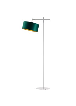 Regulowana lampa stojąca do czytania w salonie MELTON GOLD ze sklepu Lysne w kategorii Lampy podłogowe - zdjęcie 181848558