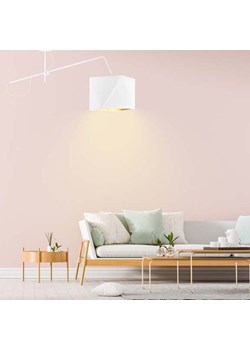 Nowoczesna biała regulowana lampa sufitowa z regulowanym stelażem BUFFALO GOLD ze sklepu Lysne w kategorii Lampy wiszące - zdjęcie 181848608