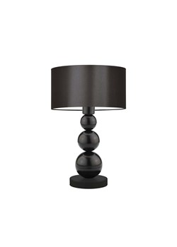 Klasyczna lampa stołowa do salonu HONOLULU z brązowym abażurem ze sklepu Lysne w kategorii Lampy stołowe - zdjęcie 181849945