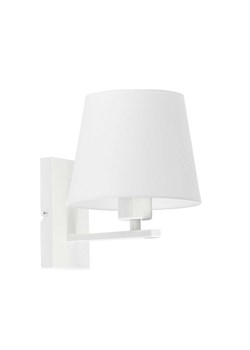 Biały kinkiet ścienny do salonu HVAR ze sklepu Lysne w kategorii Lampy ścienne - zdjęcie 181850247