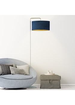 Designerska lampa stojąca z szerokim kloszem BOLIVIA VELUR ze sklepu Lysne w kategorii Lampy podłogowe - zdjęcie 181851077