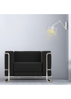 Biała lampka ścienna z regulowanym ramieniem ENNA LOFT ze sklepu Lysne w kategorii Lampy ścienne - zdjęcie 181851439