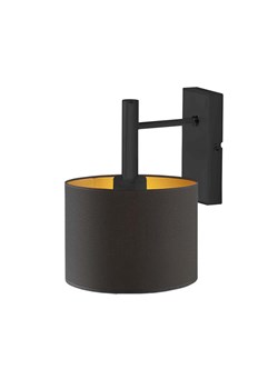 Kinkiet z abażurem AKRA GOLD ze sklepu Lysne w kategorii Lampy ścienne - zdjęcie 181851486
