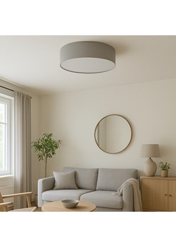 Szara lampa sufitowa w stylu skandynawskim DUBAJ fi - 50 cm ze sklepu Lysne w kategorii Lampy sufitowe - zdjęcie 181851588