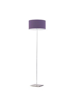 Nowoczesna lampa do salonu z włącznikiem nożnym SOFIA z fioletowym kloszem ze sklepu Lysne w kategorii Lampy podłogowe - zdjęcie 181851806