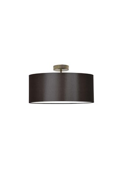 Klasyczna plafon sufitowy WENECJA fi - 40 cm - kolor brązowy ze sklepu Lysne w kategorii Lampy sufitowe - zdjęcie 181852527