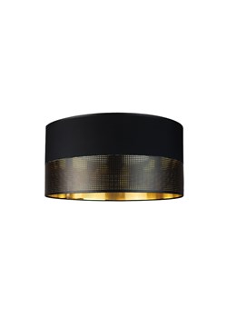 Plafon WENECJA GLAM fi - 30 cm kolor czarny ze złotym wnętrzem z czarnym ażurem ze sklepu Lysne w kategorii Lampy sufitowe - zdjęcie 181853506