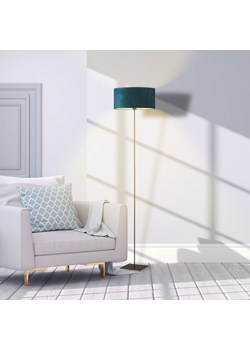 Czarna lampa podłogowa do salonu LED MEKSYK VELUR ze sklepu Lysne w kategorii Lampy podłogowe - zdjęcie 181853687