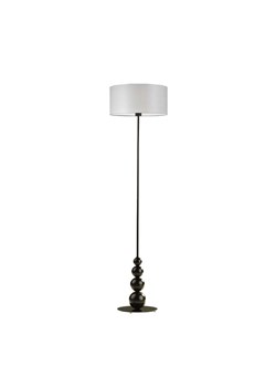 Czarna lampa stojąca z kulami przy podstawie ROMA ze sklepu Lysne w kategorii Lampy podłogowe - zdjęcie 181853897