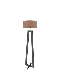 Drewniana lampa stojąca z orzechowym abażurem BALI ECO ze sklepu Lysne w kategorii Lampy podłogowe - zdjęcie 181853975