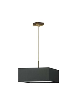 Grafitowa lampa wisząca LED do salonu z regulacją długości przewodu BOGOTA do sypialni - kolor grafitowy ze sklepu Lysne w kategorii Lampy wiszące - zdjęcie 181854455
