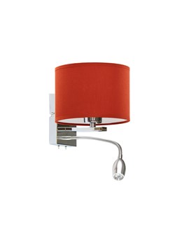 Chromowana lampa ścienna SENEGAL z dodatkowym światłem LED ze sklepu Lysne w kategorii Lampy ścienne - zdjęcie 181857698