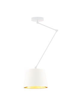 Lampa na wysięgniku biała JUMA GOLD ze sklepu Lysne w kategorii Lampy dziecięce - zdjęcie 181857928