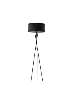 Czarna lampa podłogowa do sypialni PARYŻ VELUR ze sklepu Lysne w kategorii Lampy podłogowe - zdjęcie 181858525