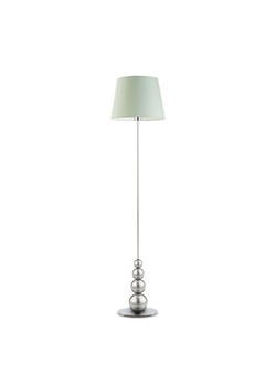 Srebrna lampa podłogowa dla dzieci z miętowym kloszem LIZBONA - id: 5856 - marki Ciekot Partners Sp. Z O. O. - 181859157 Srebrna lampa podłogowa dla dzieci z miętowym kloszem LIZBONA ze sklepu Lysne w kategorii Lampy dziecięce - zdjęcie 181859157