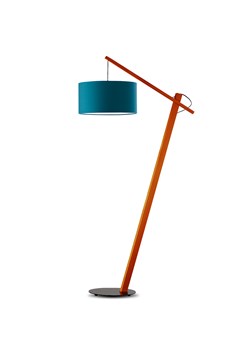 Drewniana lampa podłogowa do pokoju dziecięcego TORINO w stylu marynistycznym ze sklepu Lysne w kategorii Lampy dziecięce - zdjęcie 181859385
