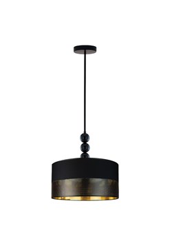 Czarna lampa sufitowa do sypialni SALAMANCA GLAM z ozdobnym stelażem ze sklepu Lysne w kategorii Lampy sufitowe - zdjęcie 181859528