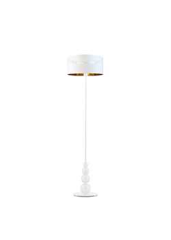 Dekoracyjna lampa stojąca do salonu w stylu glamour ROMA GLAM ze sklepu Lysne w kategorii Lampy podłogowe - zdjęcie 181859678