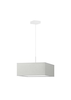 Szara lampa wisząca w stylu skandynawskim BOGOTA - kolor jasny szary ze sklepu Lysne w kategorii Lampy wiszące - zdjęcie 181859715